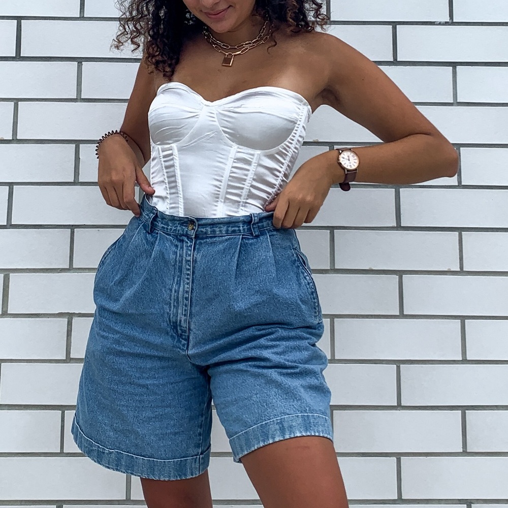 Satin Corset Top